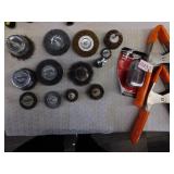 WIRE WHEELS, C CLAMPS