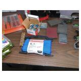 HOOK RUG YARN, NEEDLES, ETC.