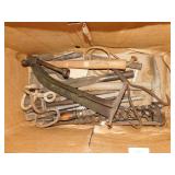 CLIP ON LIGHTS AND ENAMELED GREEN SHADE