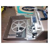 ARGUS PROJECTOR W/ BOX, BRASS KEY