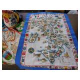 KERRY AND OTHER CAMPAIGN BUTTONS, (2) T LETTERS,