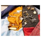 CUFF LINKS, SCARF ETC.