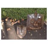 DECORATIVE FACE SHOVELS 15IN 10IN