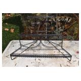 IRON 3-TIERED STAND 18X11