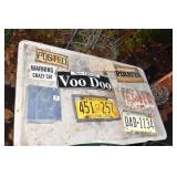 ASSORTED LICENSE PLATES