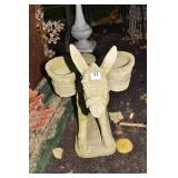 DONKEY DOUBLE SIDED PLANTER 22H 17W 24L