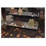 ROD IRON 2 TIER PLANT STANDS 22 H 37W 20D