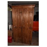 PINE HAND CRAFTED 2 DOOR CABINET