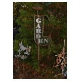 GARDEN SIGN IN CENTER