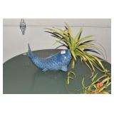 SPIDER PLANT IN FISH PLANTER