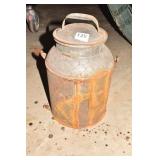 MILK CAN W/ PLANT