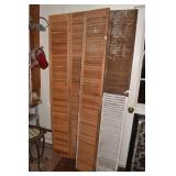 SHUTTERS 79" H X 12" W - 4 PANELS