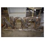 NOEL WOOD SIGN 36" L X 12" H