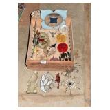 STAINED GLASS, ROSE GARDEN, ETC.