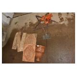 FLAT WALL WOOD DECORATIVE PIECE MOLDS CAT