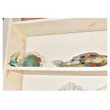 GLASS FISH 3 TO GO 15" L X 4" H AND 2 COLORFUL