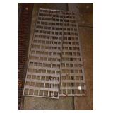 METAL GRATES 4" X 14"