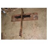 MITOR SAW ON WOOD BOARD