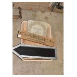 GARDEN SIGNS ARROW, ETC.