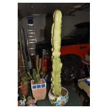 CACTUS 39" H 3 CACTUS IN FLOWER PLANTER