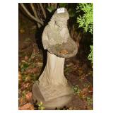 CEMENT STATUE GIRL W/ BASKET