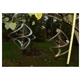 HANGING WIND POWERED SCULPTURES