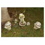 CEMENT AND RESIN FIGURES