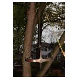 UNUSUAL IRON PLANT HANGER W/ LARGE HOOK