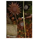 IRON FLOWER W/ LEAVES