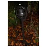 CAST IRON BELL W/ POLE