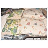 HAND STITCHED PR. PILLOW AND 2 OTHERS