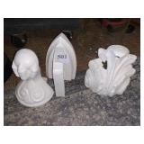 WROUGHT IRON DOOR STOPS
