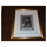 FRENCH ETCHING 20.5" X 18"