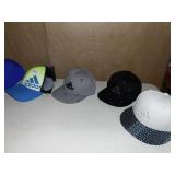 SIX NEW ADDIDAS HATS