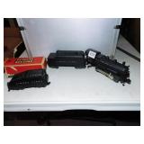 LIONEL ENGINE AND TENDER AND COAL CAR