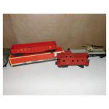 LIONEL CABOOSE 6257, LIONEL HELICOPTER  6262,