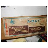 BALSA WOOD AIRPLANE KIT