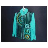 BOB MACHE 1 X JACKET W/ QUILTING - BLACK SUEDE W/