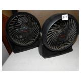 TWO HONEYWELL FANS