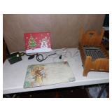 DOLL BED, LARGE CALCULATOR, NICE GIFT BOX SELF