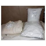 QUEEN MATTRESS PADS, ELECTRIC BLANKET TWO TWIN W/