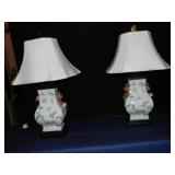 KAISER KUHN LIGHTING BEAUTIFUL LAMPS W/ SHADES,