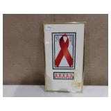 AIDS FRAMED STAMP SET