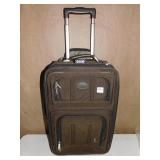 ATLANTIS SUITCASE BROWN ON WHEELS