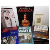 CIVIL WAR BOOK, WORLD WAR II BOOK, AMERICA AT