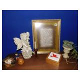 "SUCCESS" POEM, FRAMED, 16" H X 12.5" W, WOODEN