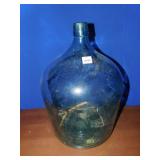 GLASS WATER JUG, APPROX. 18" TALL
