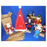 NUTCRACKERS, SOME HAVE SMALL KNICKS, AND GOLD