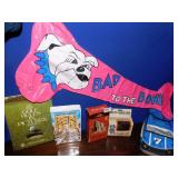 BEN HUR, BAD TO BONES BLOW UP, RACE CAR ZIPPER