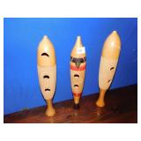 DUPLEX FISH SHAPED INSTRUMENTS - CENTER ON